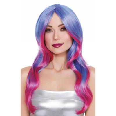 Layered Long Wig With Faux Ombre