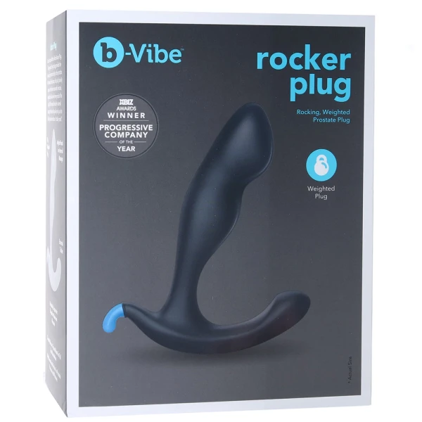 B-Vibe Rocker Weighted Prostate Plug