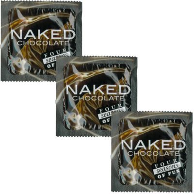 Naked Chocolate Condoms x144