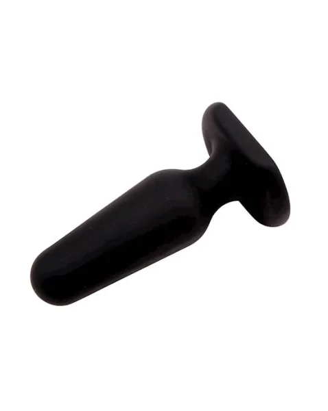 Silicone Anal Plug - 2.5 Inch - Black - 2.5 Inch
