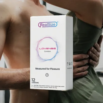 Lovense RealSize Condoms 12 Pack