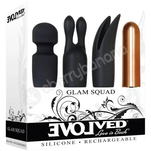 Evolved Glam Squad Copper Bullet With 3 Interchangeable Sleeves