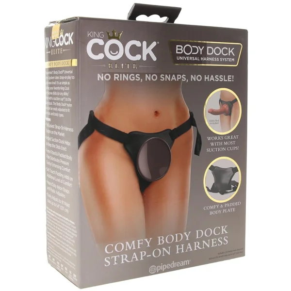King Cock Comfy Body Dock Strap On Harness