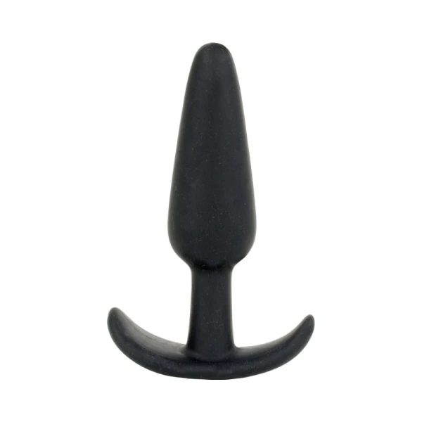 Naughty Small Butt Plug - Black — image 7 of 8