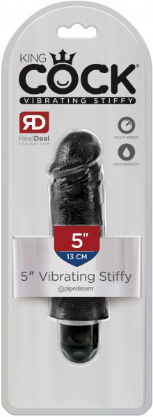5" Vibrating Stiffy Cock