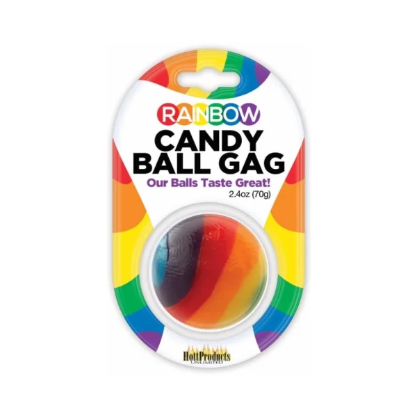 Rainbow Candy Ball Gag