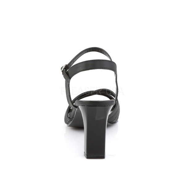 ROMANCE-313 - 3 1/4" Square Heel Ankle Strap Sandal — image 4 of 4