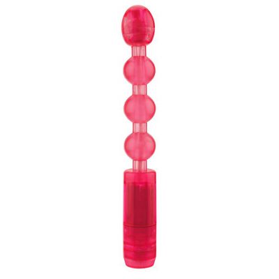W P Flexible Anal Beads Pink