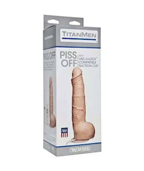 Titanmen Pissoff Suction Cup Dildo - Flesh - 10 Inch — image 4 of 4