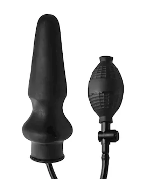 Expand Xl Inflatable Anal Plug - Black - 9 Inch — image 2 of 2