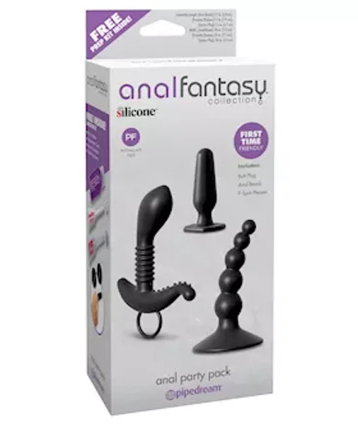 Anal Fantasy Collection Anal Party Pack - Black — image 10 of 17