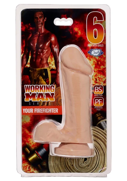 Working Man - Your Firefighter - 6" with Balls — image 6 of 6
