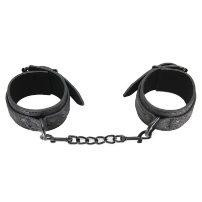 Love In Leather Lace Neoprene Cuffs