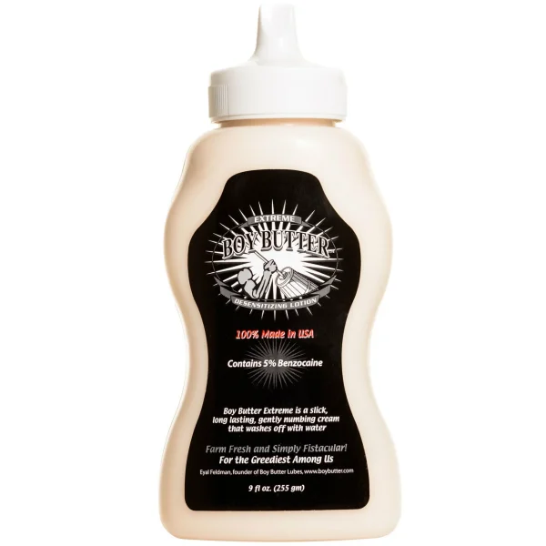 Boy Butter Extreme Desensitizing - Oil-Based Lube | 9oz — image 4 of 5