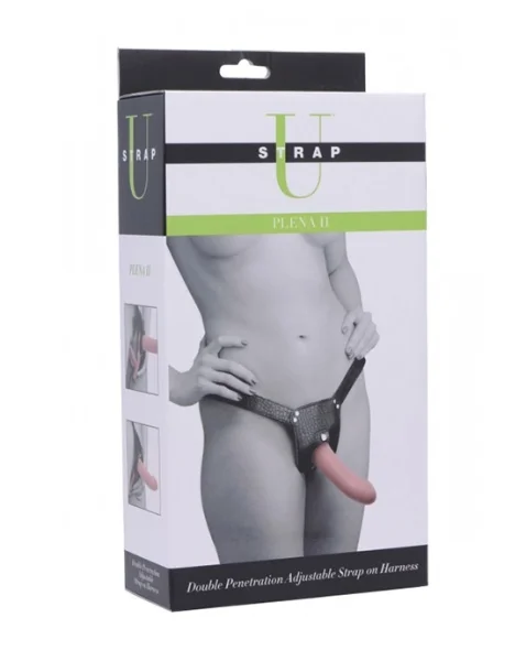 Plena II Double Penetration Adjustable Strap on Harness
