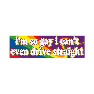 Im So Gay I Cant Even Flexible Bumper Magnet