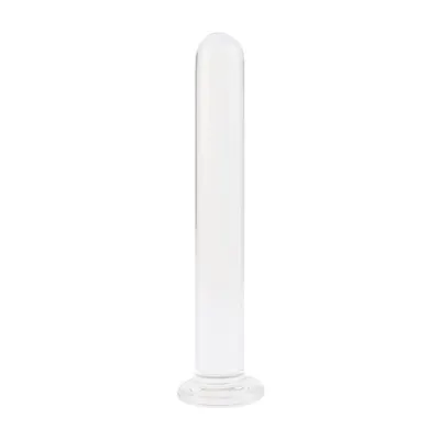 Lucent Small Cylinder Glass Dildo