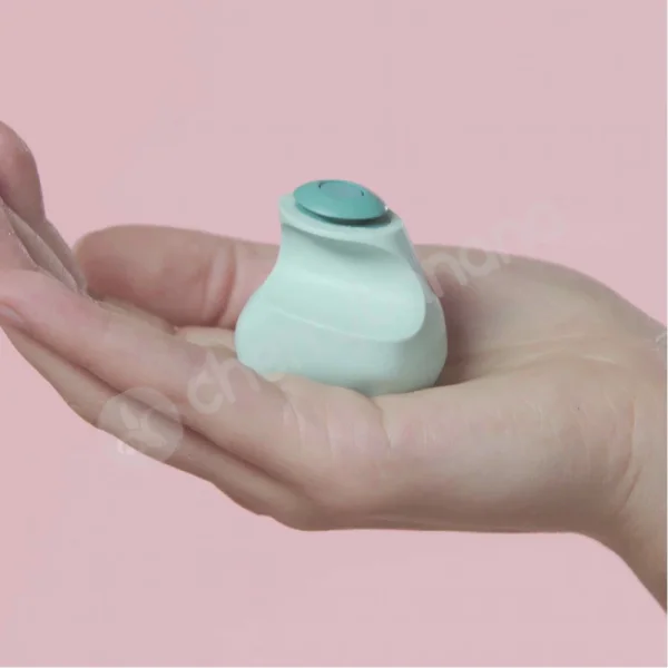 Dame Fin Teal Finger Vibrator