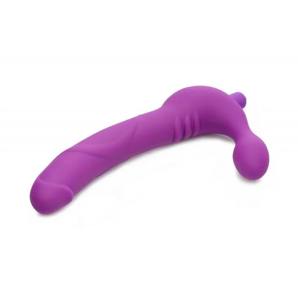 Royal Revolver Vibrating Strapless Silicone Strap On Dildo — image 4 of 8