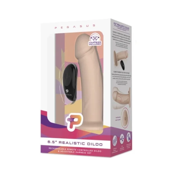 Pegasus 6.5" Realistic Dildo - Cream — image 7 of 13