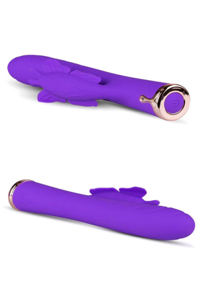 Royals The Princess 8.1" Butterfly Vibrator