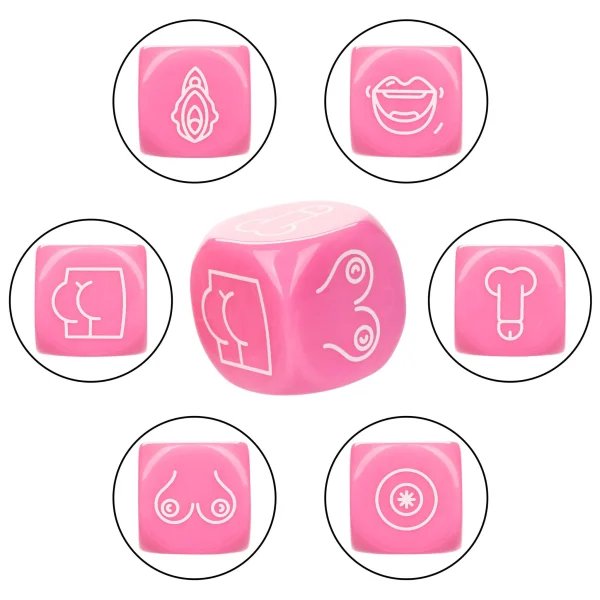 Naughty Bits Roll With It Icon - Based Sex Dice  Game