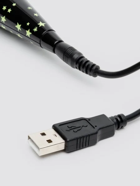 Lovehoney Glow-in-the-Dark Deluxe Mini Massage Wand Vibrator