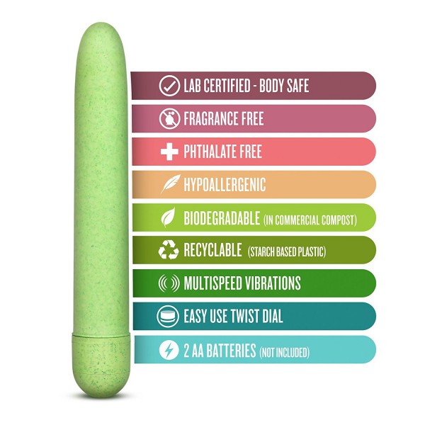 Blush Novelties Gaia Biodegradable - Green
