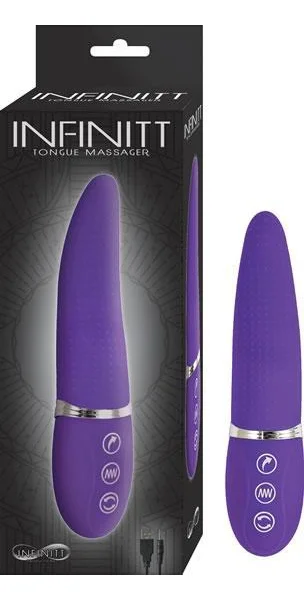 Infinitt Tongue Massager Purple Vibrator