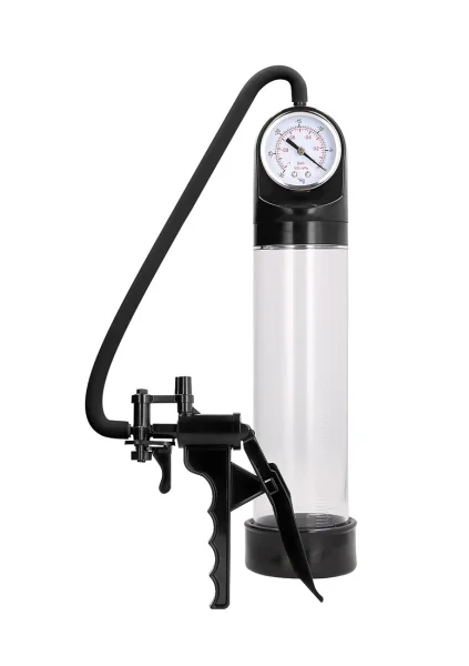 Elite Pump with Advanced PSI Gauge - Transparent