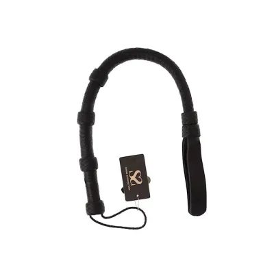 Bound X Saddle Leather Tongue Whip