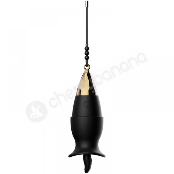 Evolved Egg-citment Vibrating Black Egg With 3 Sleeves & Wireless Remote