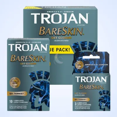 Trojan BareSkin Condoms Ultra Thin