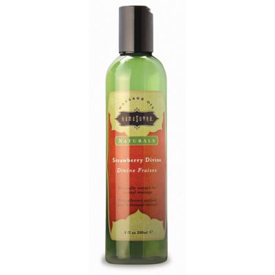 Kama Sutra Naturals Massage Oil Strawberry Divine