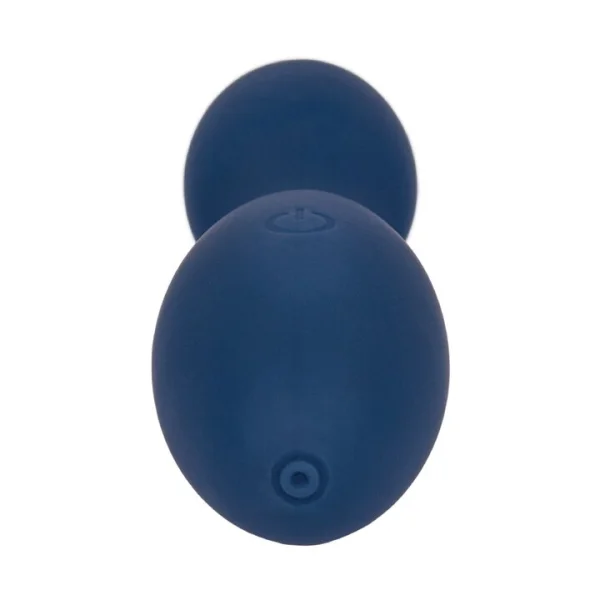 Bondara Love Strike Navy Silicone 10 Function Mini Wand Vibrator — image 4 of 5