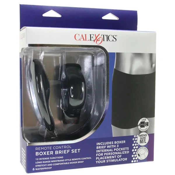 Remote Control Boxer Brief Set M/l