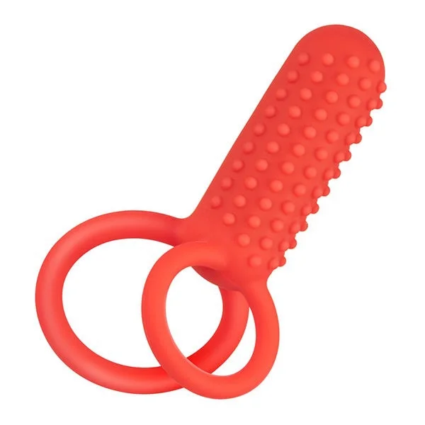 CalExotics Silicone Rechargeable Vertical Enhancer Penis Ring