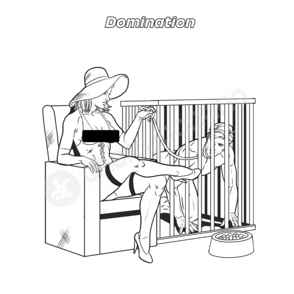 Fetishes Are Fun Adults Only Colouring Book