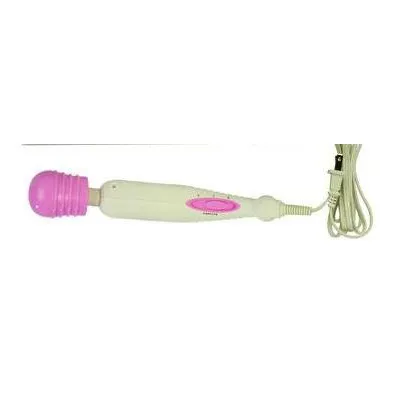 My Miracle Massager 2 Speed 120 Volt 10 5 inch White With Pink