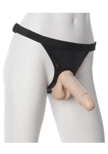 Doc Johnson Vac-U-Lock 6" Realistic Cock - Vanilla