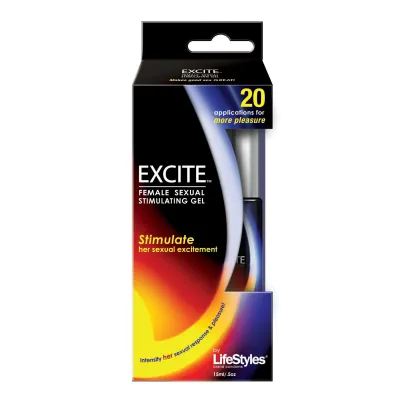 Lifestyles Excite Female Sexual Stimulating Gel 15 ml 0 5 Oz