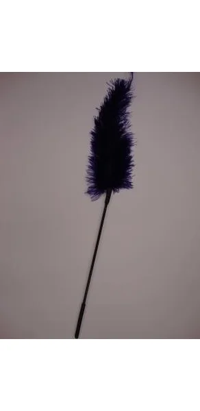 Ostrich feather ticklers -Purple