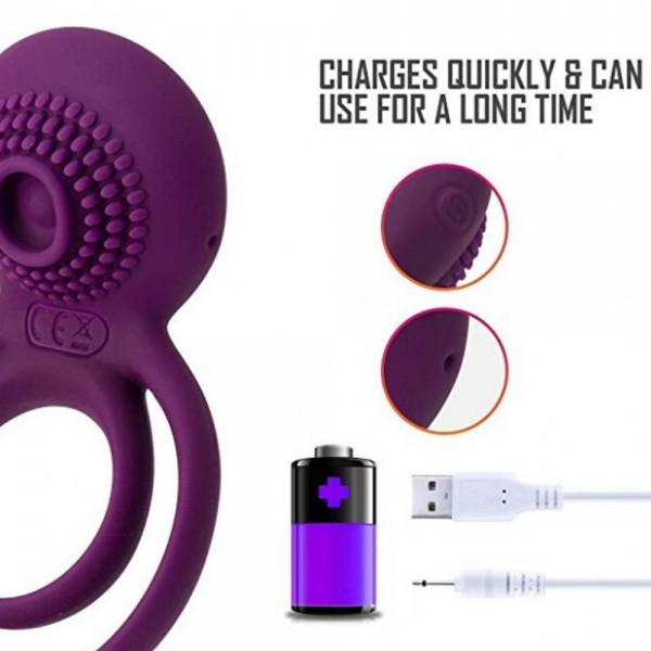 Svakom Tammy Rechargeable Silicone Vibrating Love Ring