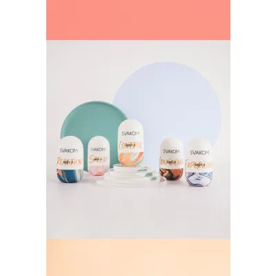 Svakom Hedy X 5 Piece Reversible Textured Stroker Set