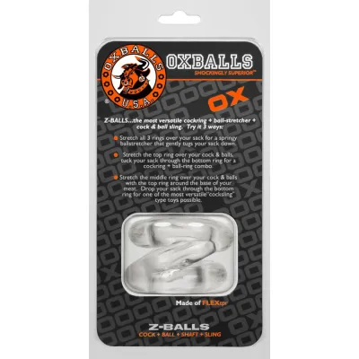 Oxballs Z Balls Ballstretcher Clear