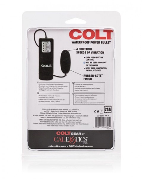 Colt Waterproof Power Bullet - Black
