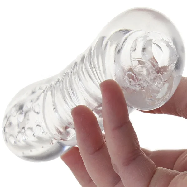 Rize Squeezy Open Ended Ergonomic Penis Stroker By Blush