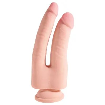 King Cock Triple Denisty Double Penetrator 9 5 Flesh