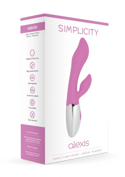 Alexis Classic G-spot Vibrator - Pink — image 6 of 7