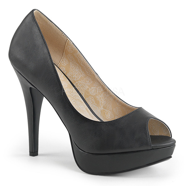 5 1/4 inches Heel, 1 1/4 inches Concealed PF Peep Toe Pump — image 13 of 16